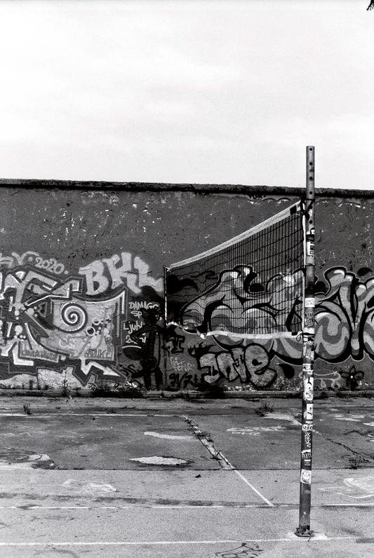 Photographie (Schwarz & Weiß) - Netz (Hochformat), Ljubljana, Slowenien