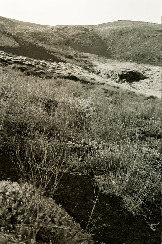 Photographie (Schwarz & Weiß) - Vulkanlandschaft Ätna 6, Sizilien, Italien