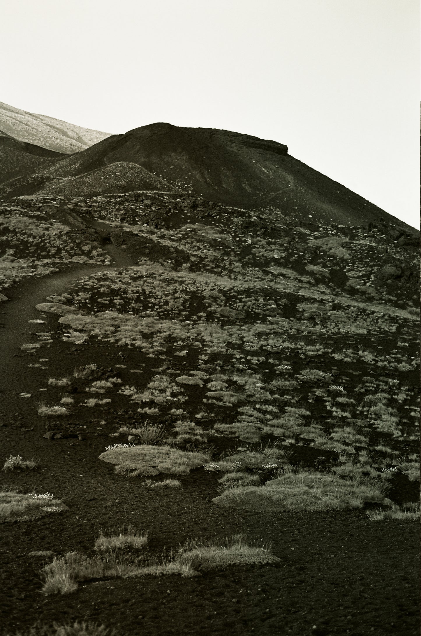 Photographie (Schwarz & Weiß) - Vulkanlandschaft Ätna 7, Sizilien, Italien